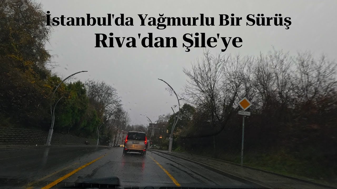 Riva to Şile: A Rainy Day Drive in Istanbul, Turkey