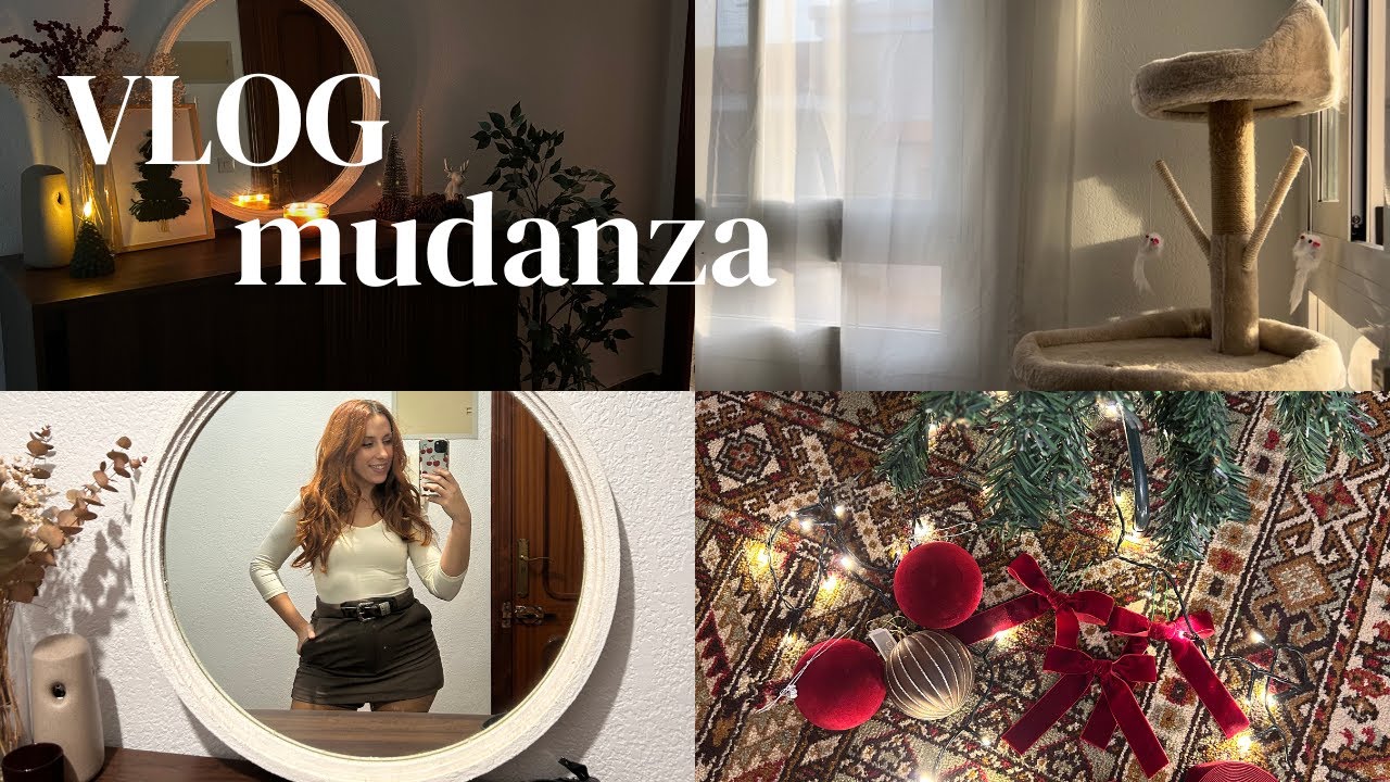 VLOG MUDANZA 📦 mueble recibidor, deco navidad, organizando el lavadero