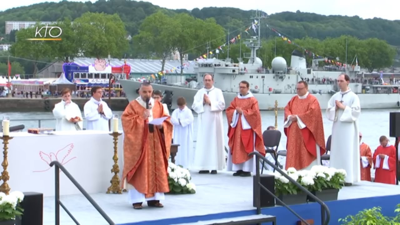 A l´Armada de Rouen, les chrétiens sur le pont !
