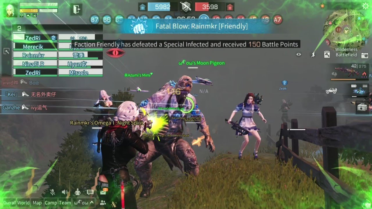 Shelter Lag Battle - Oldest Server 2 (   ) vs Oldest Server 1 (Lespoir)