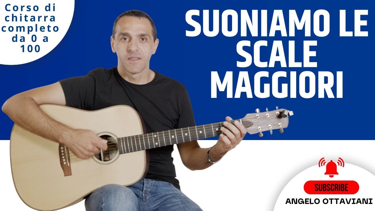 La Scala di DO 🎶 | Studiala per fare il Salto di Qualità sulla Chitarra! Livello base