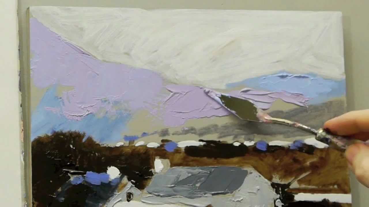 Acrylic Palette Knife Techniques - Lesson 2 of 4
