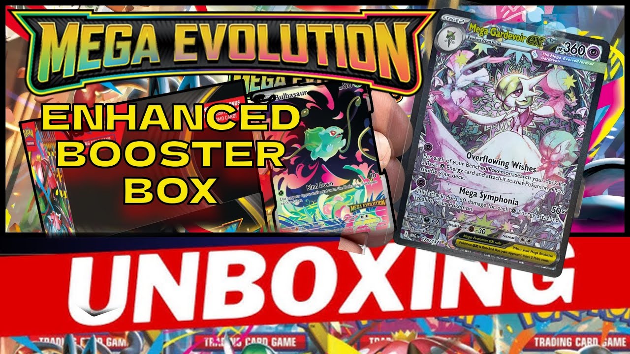 MEGA GOLD HUNT! Ripping Mega Evolution Enhanced Booster Box