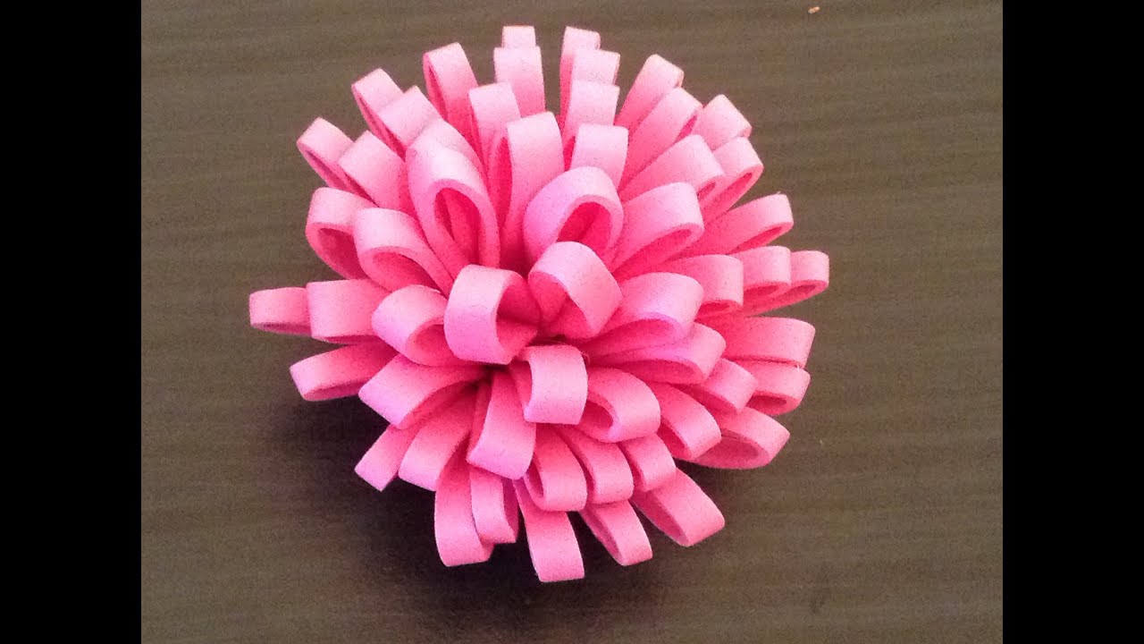How to make a Foam Flower #Shorts