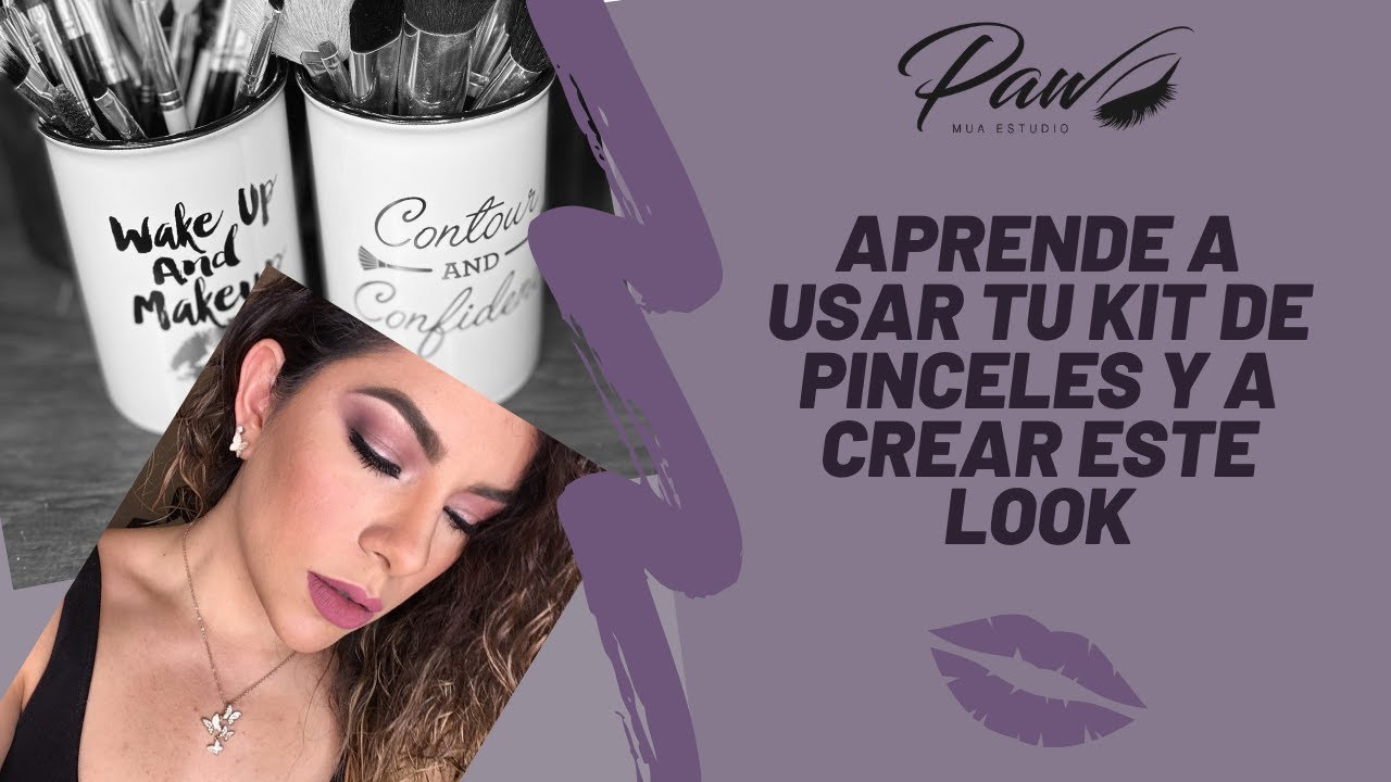 Aprende a usar tus pinceles de maquillaje  y a sacarles provecho en esta cuarentena