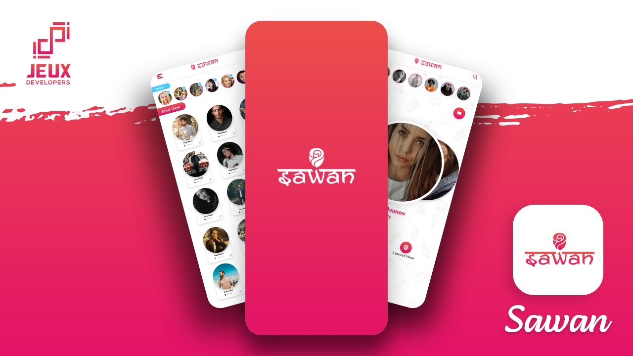 Sawan | Dating App | Finding Love | Android & iOS | Jeux