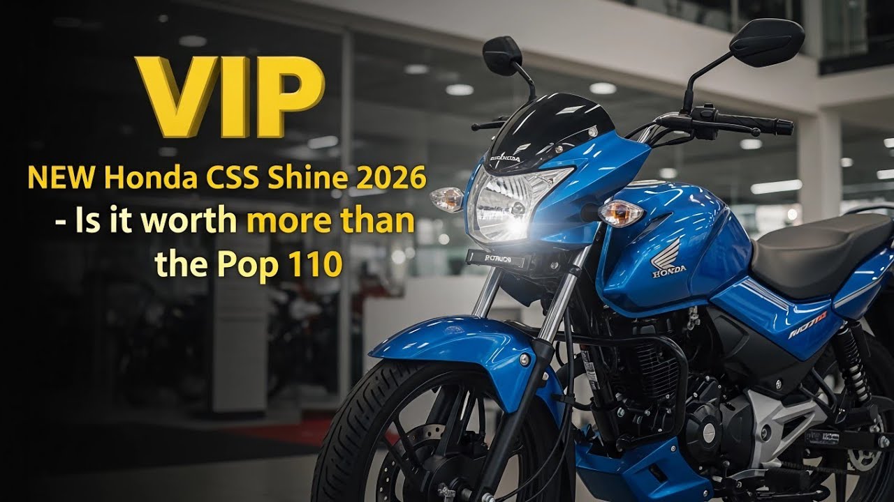 🫱NOVA Honda CB Shine 2026: VALE MAIS A PENA QUE UMA POP 110?