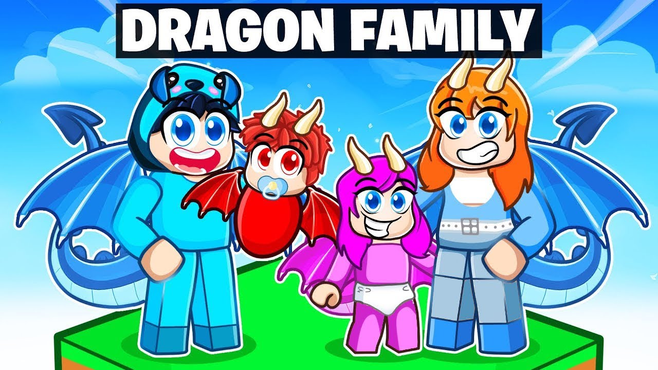 Создайте СЕМЬЮ ДРАКОНОВ в Roblox!