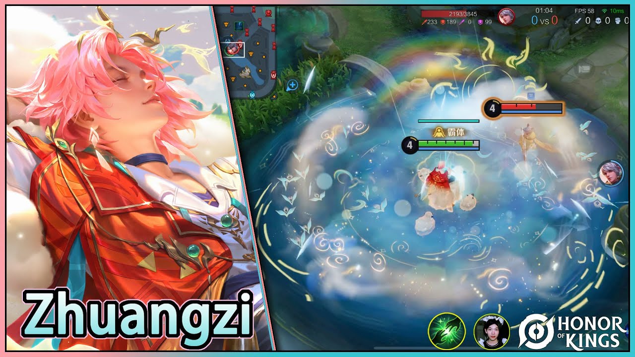 Zhuangzi｜One of hok's best skins｜Uma das melhores skins da hok｜Honor of Kings