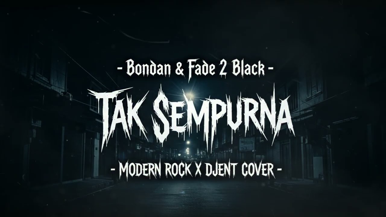 Bondan & Fade 2 Black - Tak Sempurna ( Modern Rock X Rap Rock Cover ) | AI Music