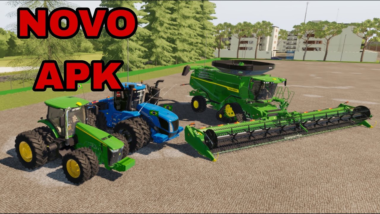SAIU FS 23 COM MOD 2 MAP  MUITO PESADO! (8 G) #fs23mods #trator #caminhão 