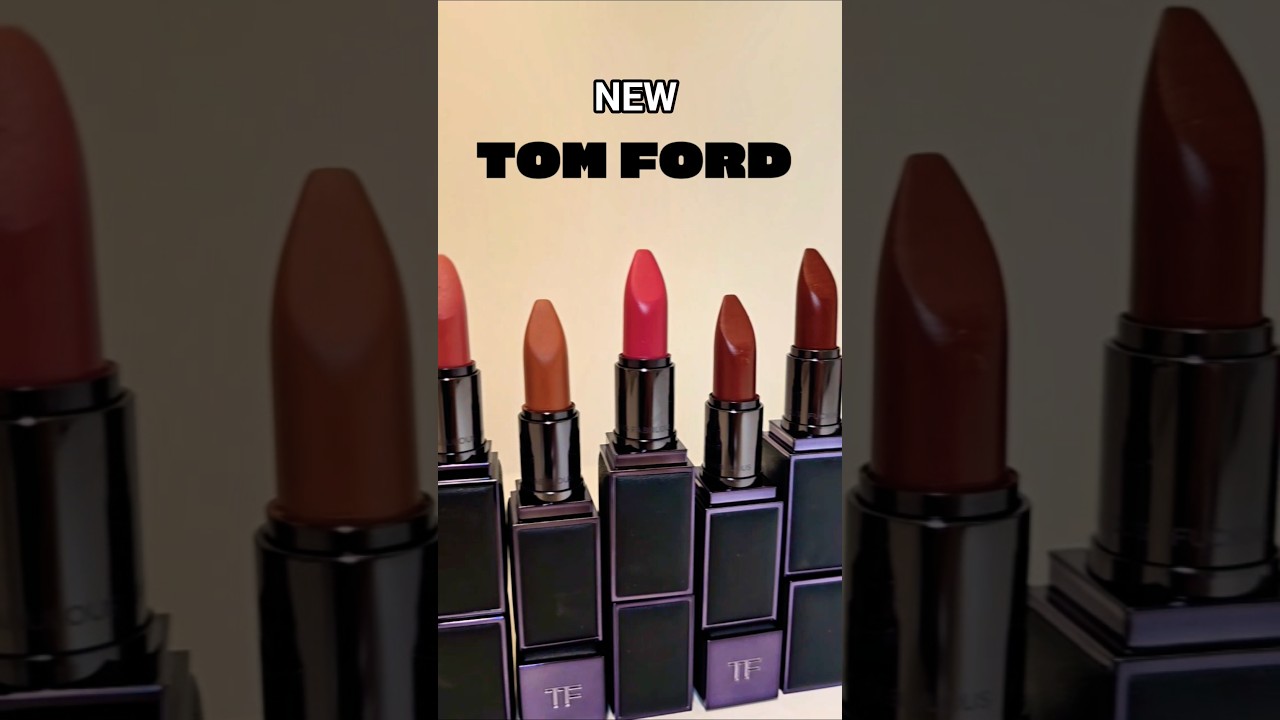 Swatching ALL New Tom Ford F***ing Fabulous Lipsticks 💄 #TomFordBeauty #FuckingFabulous #lipstick
