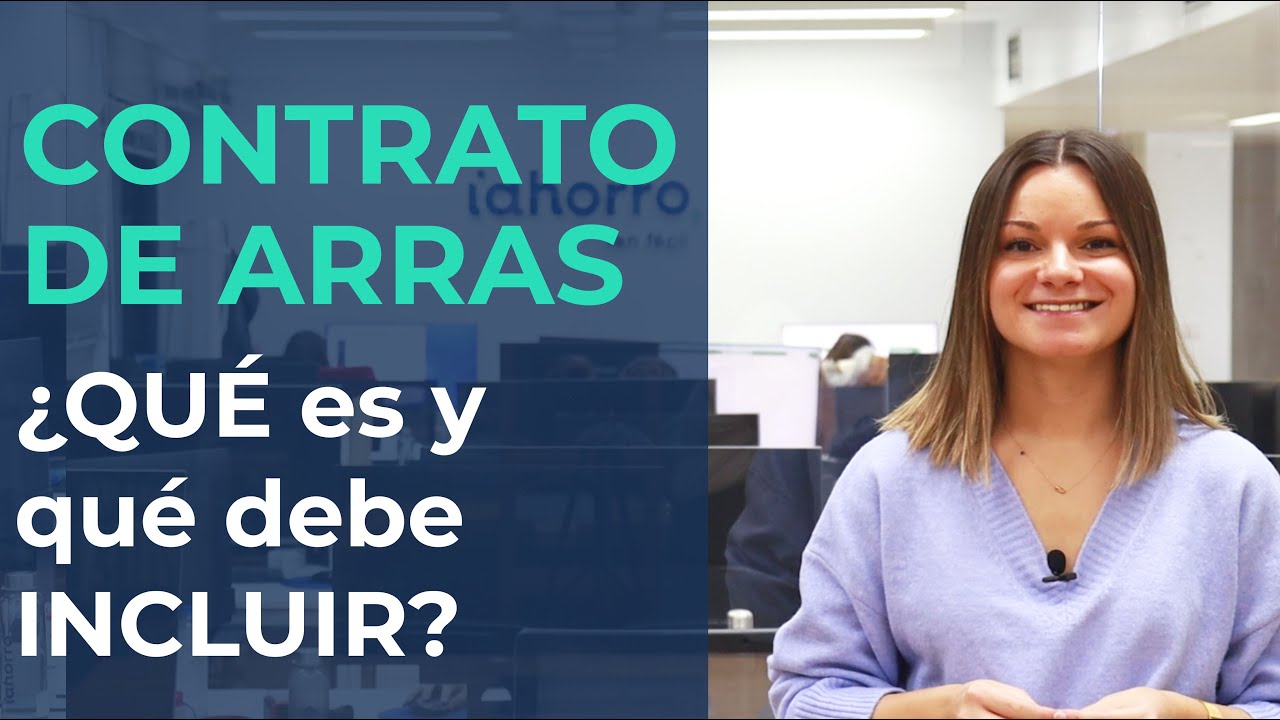 CONTRATO DE ARRAS | ¿QUÉ es y qué debe INCLUIR?