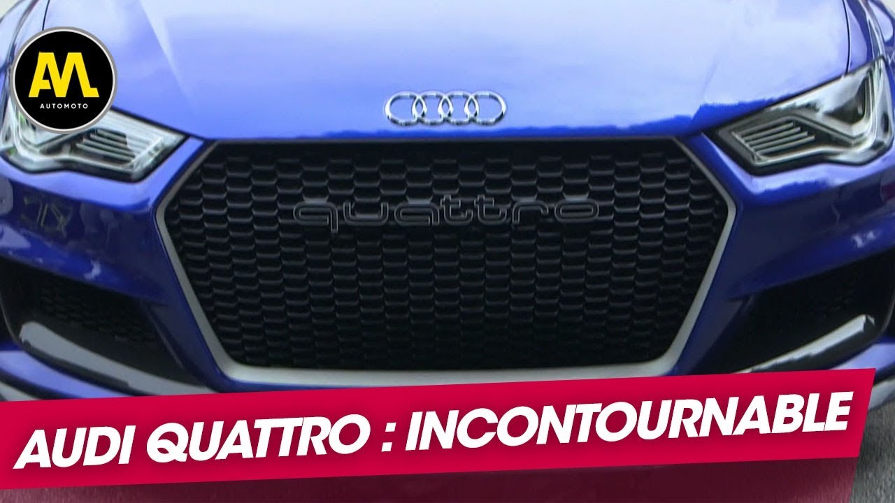 Audi Quattro : plus qu'un syst&egrave;me, une r&eacute;f&eacute;rence