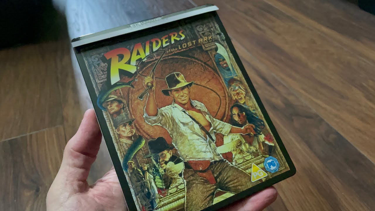 Raiders of the Lost Ark 4k UltraHD Blu-ray Steelbook Unboxing (+ old favs at the end)