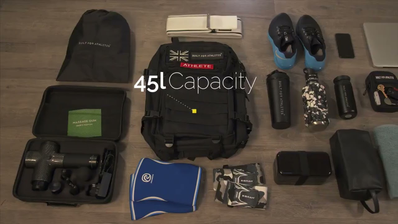 LHI 45L Large Gym Backpack