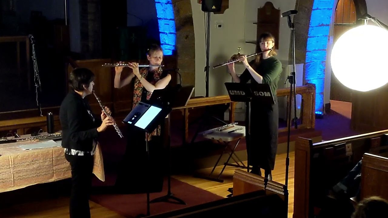 Gleaming Currents Within the Frame by Jeff Herriott  | Flutes- Rachel Beetz, Lisa Cella, Carrie Rose