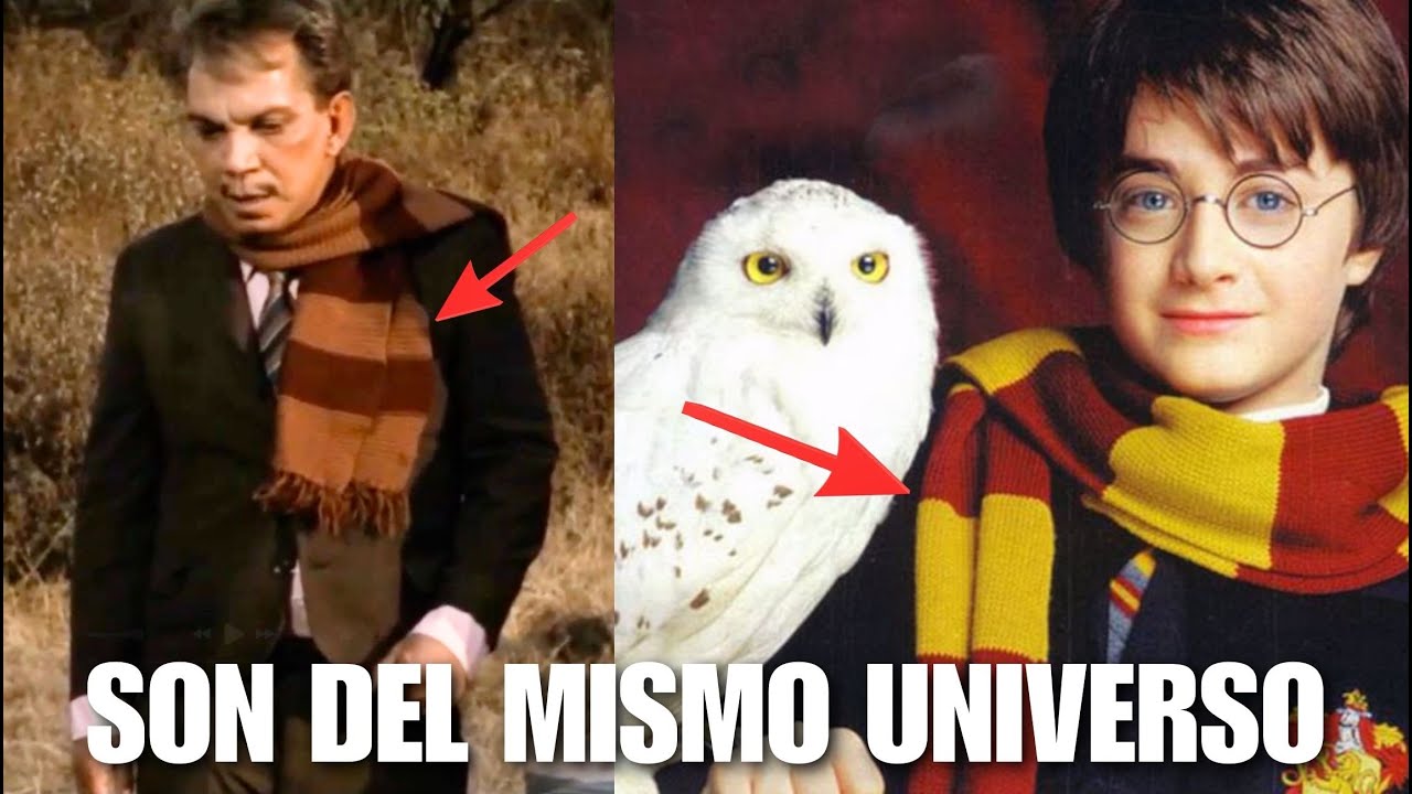 EL INTERNET REVELA que LA PELÍCULA de CANTINFLAS "EL PROFE" pertenece al MISMO MUNDO de HARRY POTTER