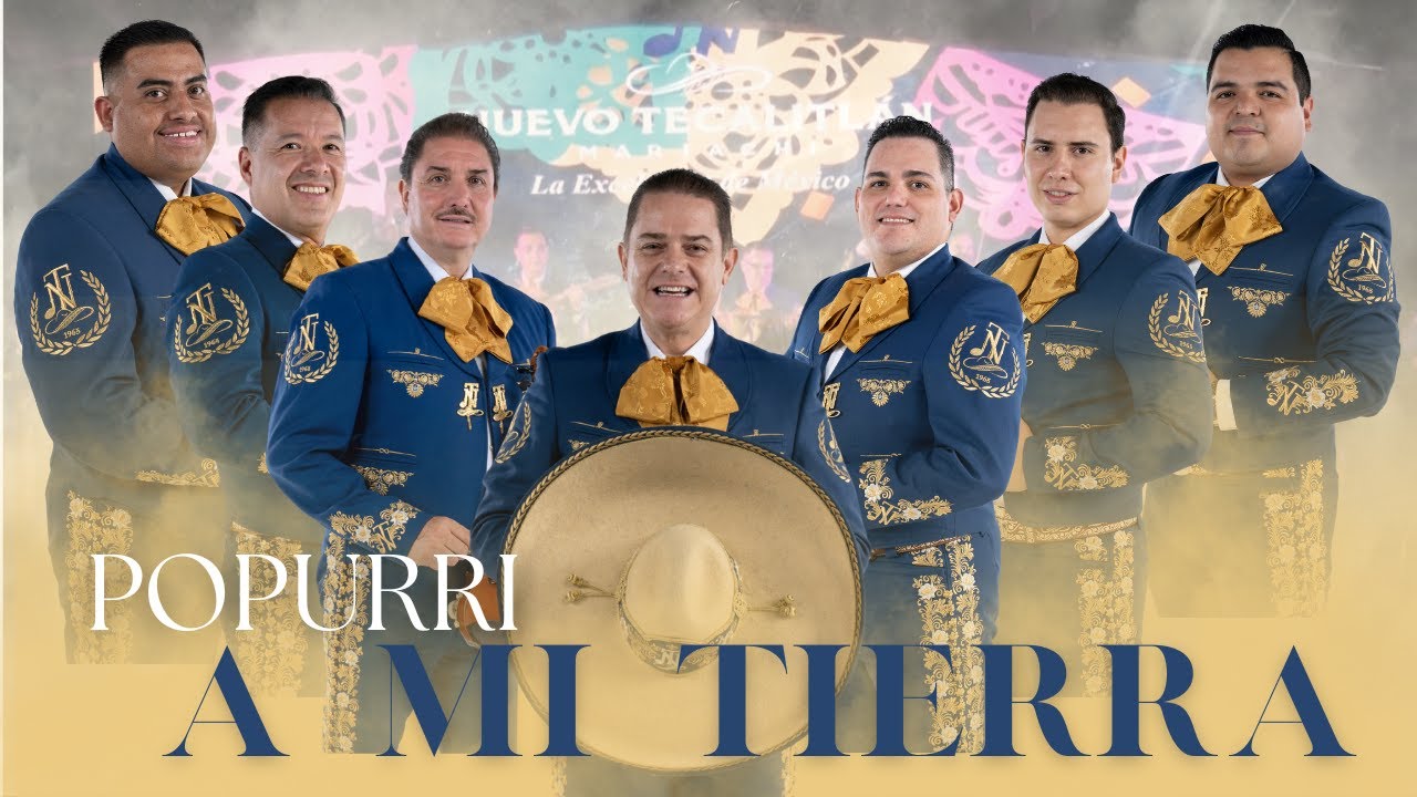 MARIACHI NUEVO TECALITLAN - TEMA / POPURRI A MI TIERRA (en vivo)
