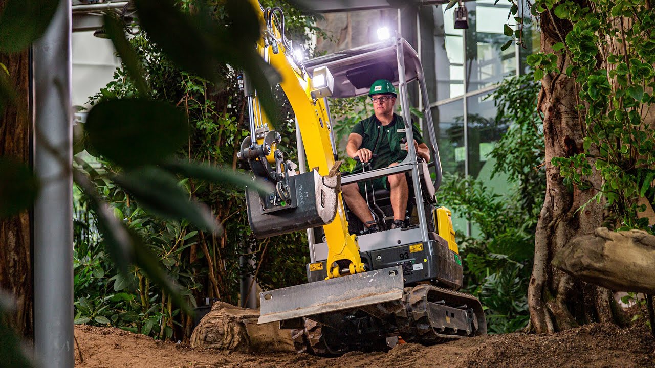The green construction site - zero emission for gardening and landscaping - Wacker Neuson
