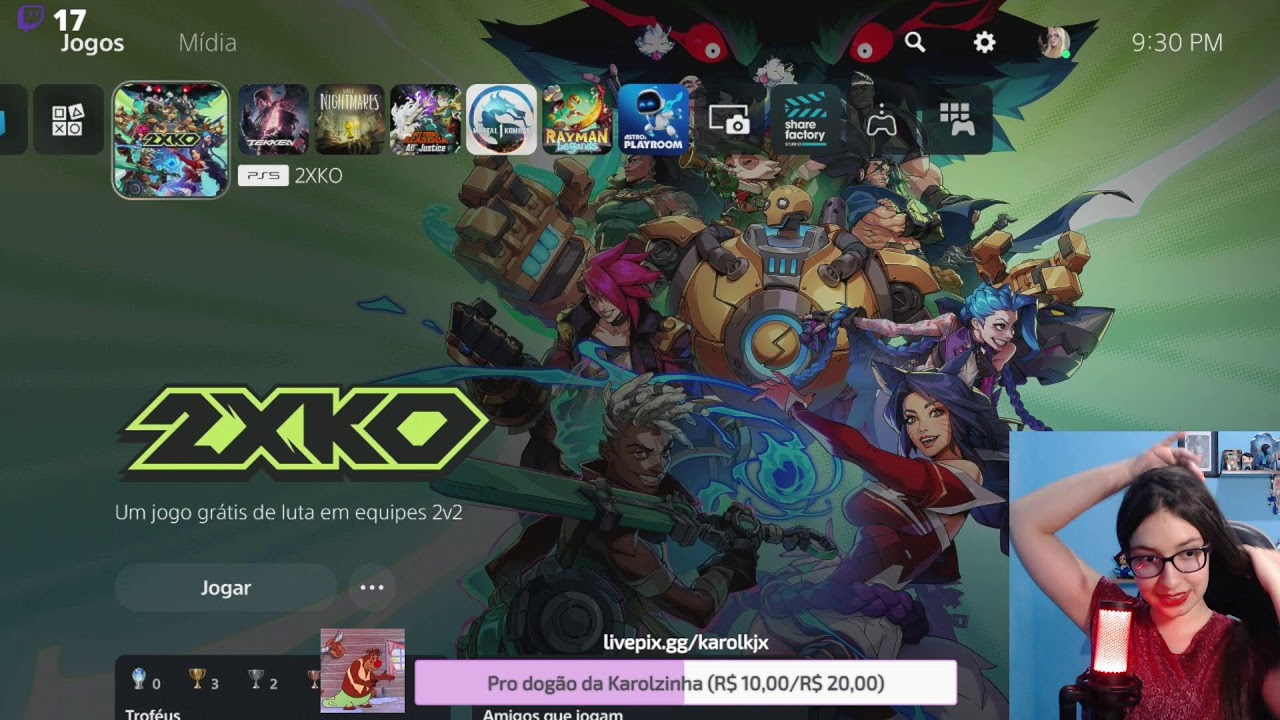 Amanhã tem a segunda rodada do torneio feminino de 2XKO - Project Elas