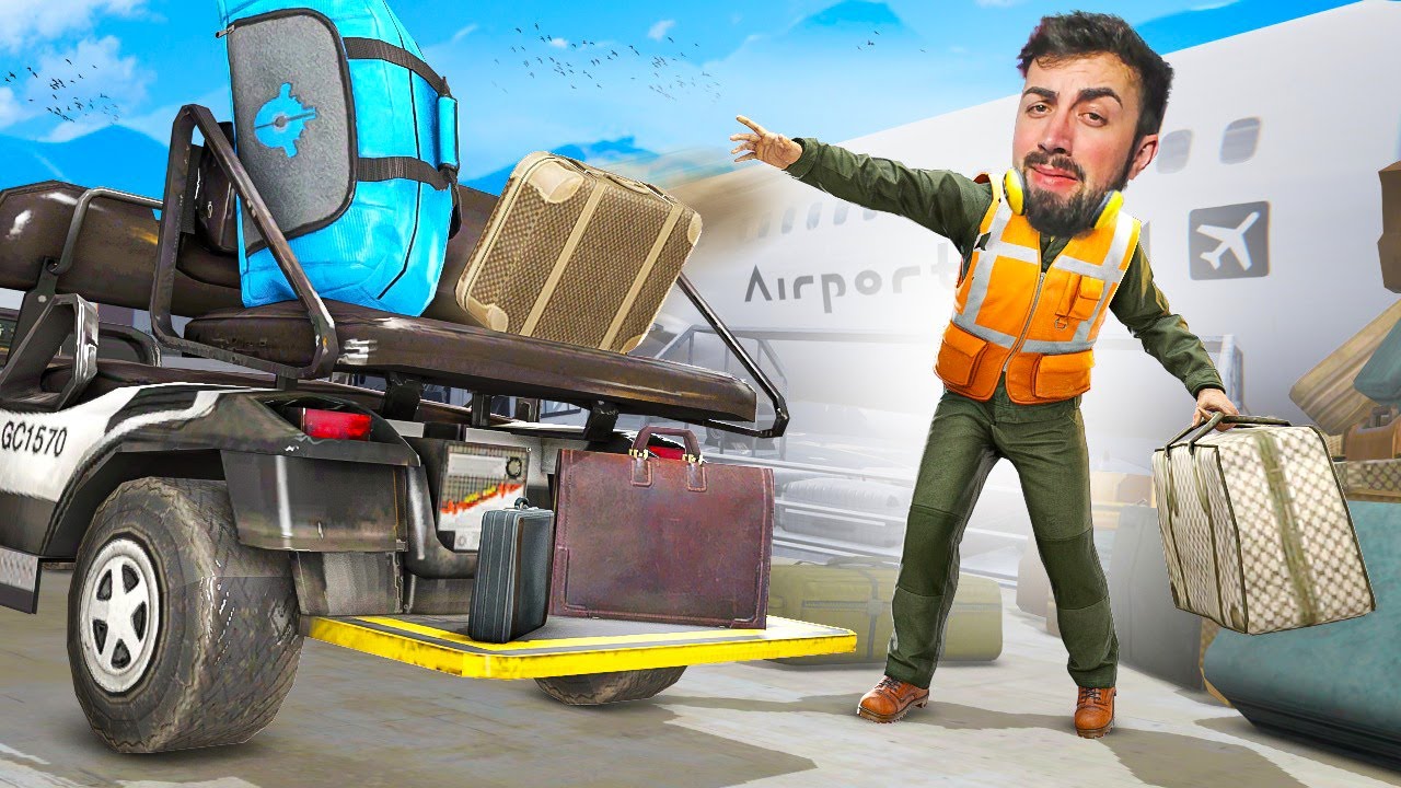 SIMULADOR DE OPERARIO DE AEROPUERTO 👮 | Airport Sim