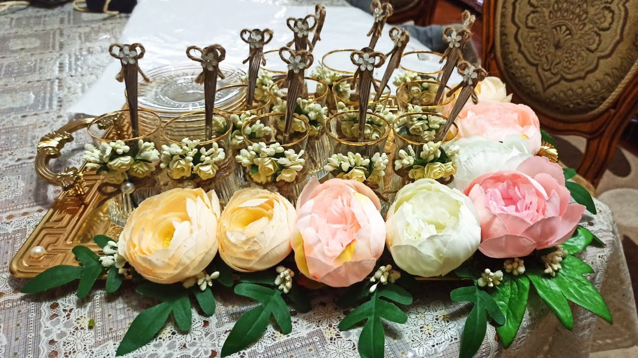 Həri sinisinin,💍armudu stəkanların bəzədilməsi✅