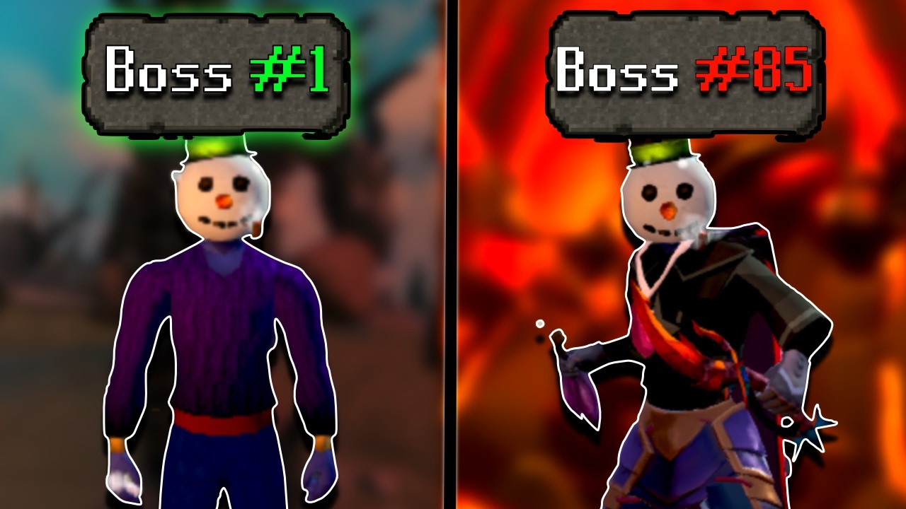 Killing Every Runescape 3 Boss Using ONLY Their Loot