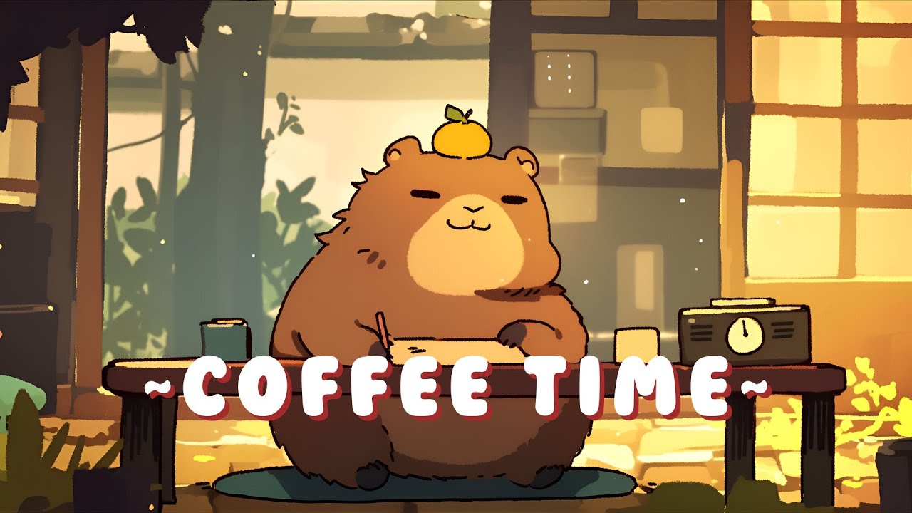 Capybara Lofi Collection - Relaxing Tunes Collection ~ Chill Session ~ 📚 🎵