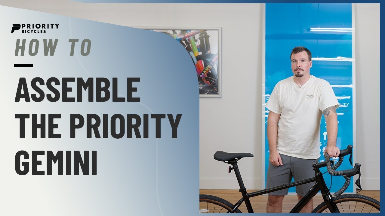 Как собрать Priority Gemini Smart.Shift Gravel