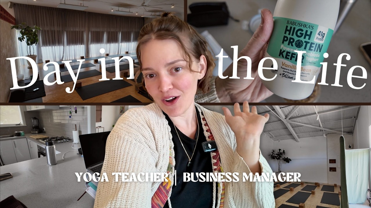 Day In The Life | Yoga Teacher 🧚 & Freelance Business Manager | Monday Routines