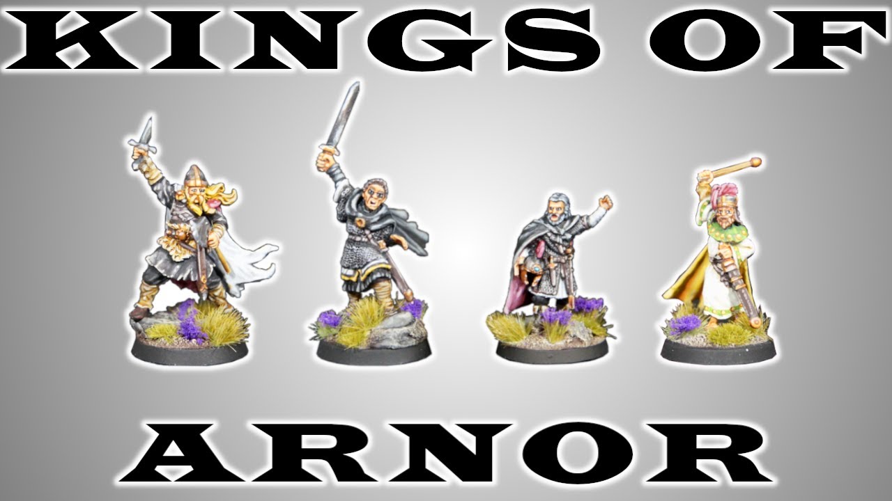 Converting and Painting ARVEDUI and the KINGS OF ARNOR
