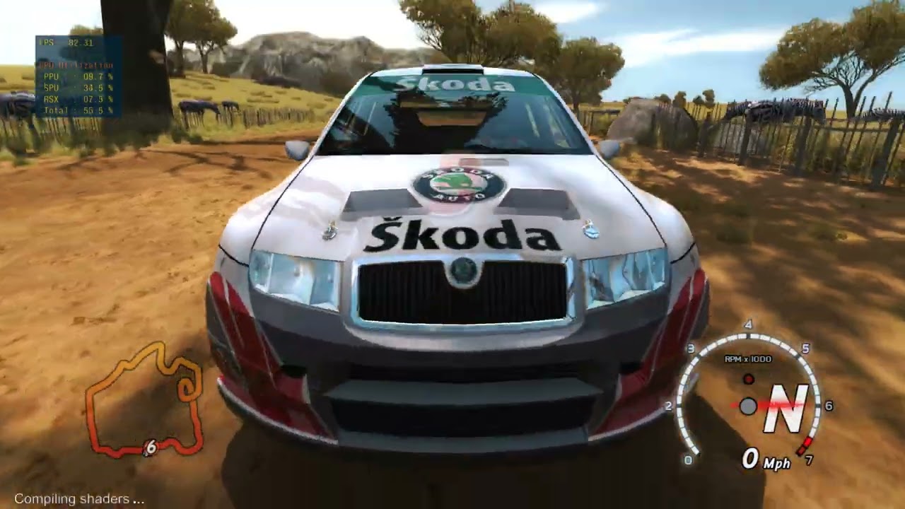 Sega Rally Revo | RPCS3 | Ryzen 7 5800H | RTX 3070 140W | 1600p
