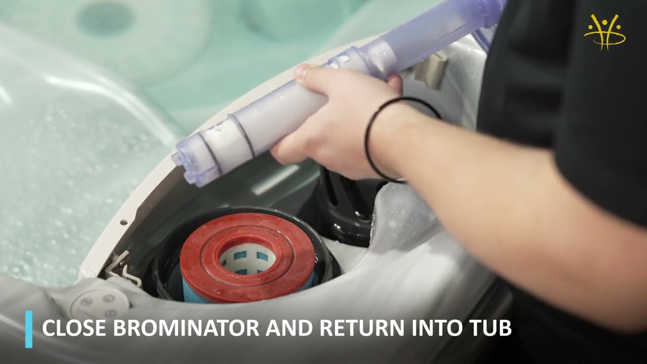 How to clean your FIlter in a Hydropool Signature hot tub?