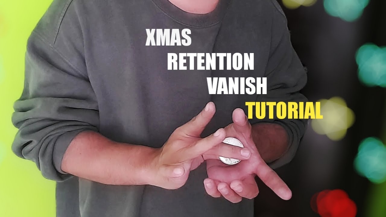 Learn how to do the XMAS COIN RETENTION VANISH | Free Coin Magic Tutorial | WHITEVERSE CHANNEL