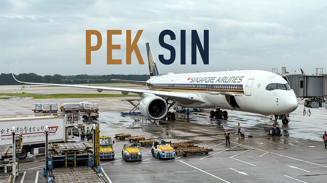Singapore Airlines SQ802 Beijing (PEK) → Singapore (SIN) | Airbus A350-90-0