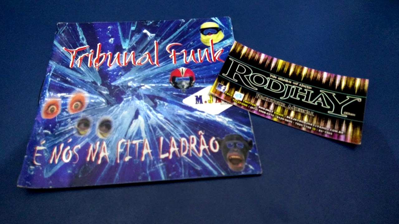 CD TRIBUNAL FUNK - E NOIS NA FITA - CD COMPLETO