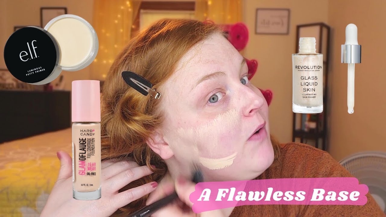 This Combo Just Works!// Hard Candy Glamoflauge Full Coverage Foundation