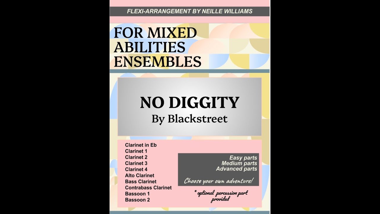 No Diggity - for clarinet and bassoon ensemble