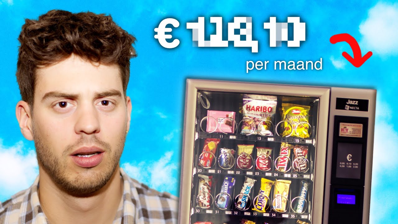 Ik verdien &euro;__ per maand met mijn VENDING MACHINE (Aflevering 4/5)