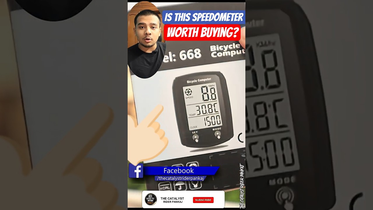 Should You Buy This New Bicycle Speedometer ? #shorts #ytshorts #cyclespeedometer #speedometer #mtb