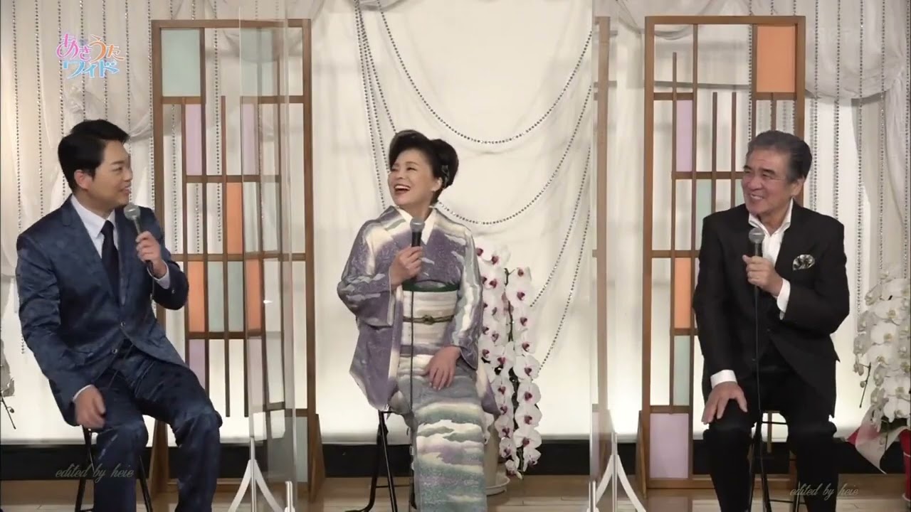BKMBDZ251　あさうたワイドトーク㉚（「親子船」、鳥羽一郎「一本道の唄」入り）　三山ひろし・鳥羽一郎・松前ひろ子　220203 vL HD compressed