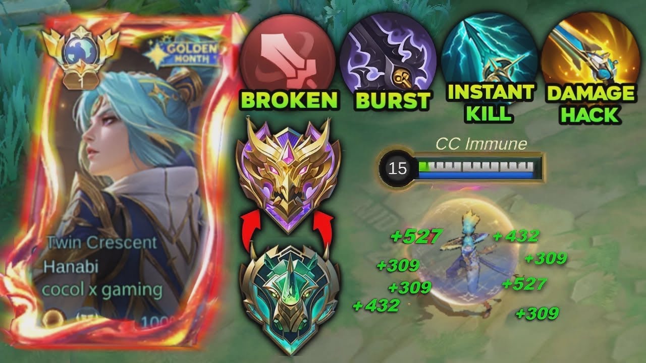 ХИТОВАЯ СБОРКА ДЛЯ ХАНАБИ В НОВОМ СЕЗОНЕ! (БЕЗУМНЫЙ УРОН🤯) | ЛУЧШАЯ ОБНОВЛЕННАЯ СБОРКА И ЭМБЛЕМА ...