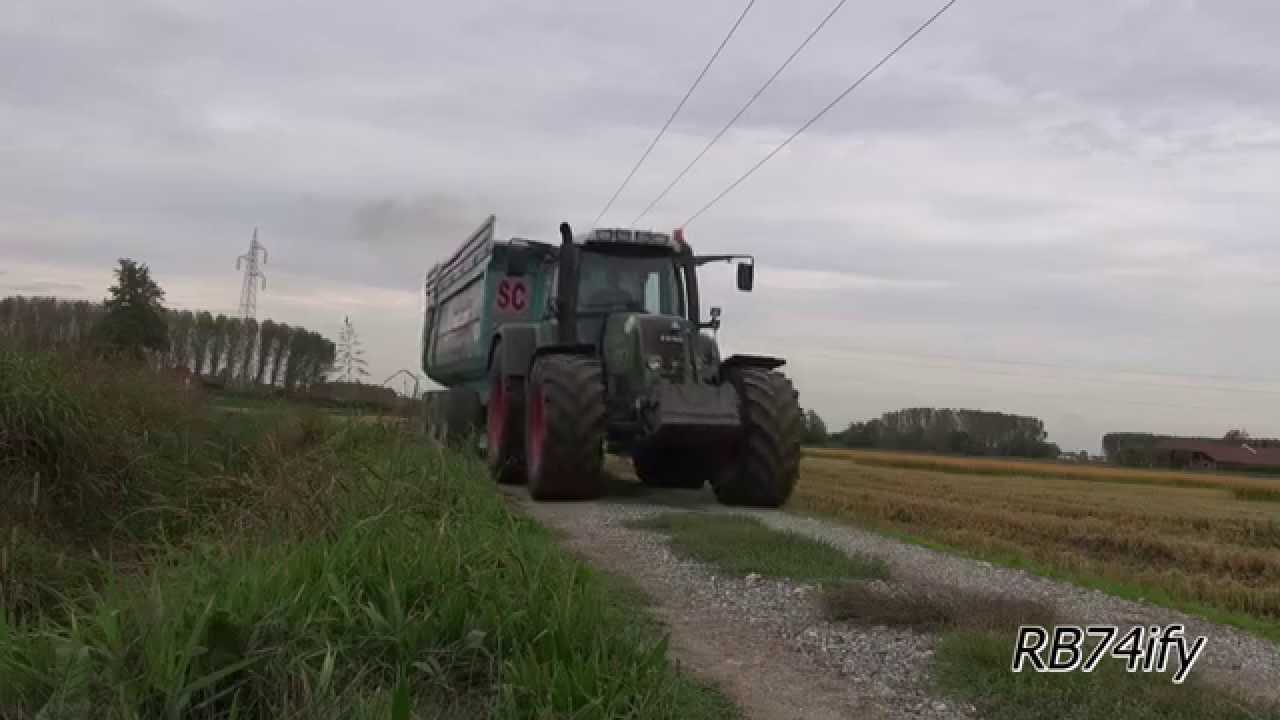 CLAAS Lexion 760 V660 Poluzzi Evo Axle - Rice Harvest 2015