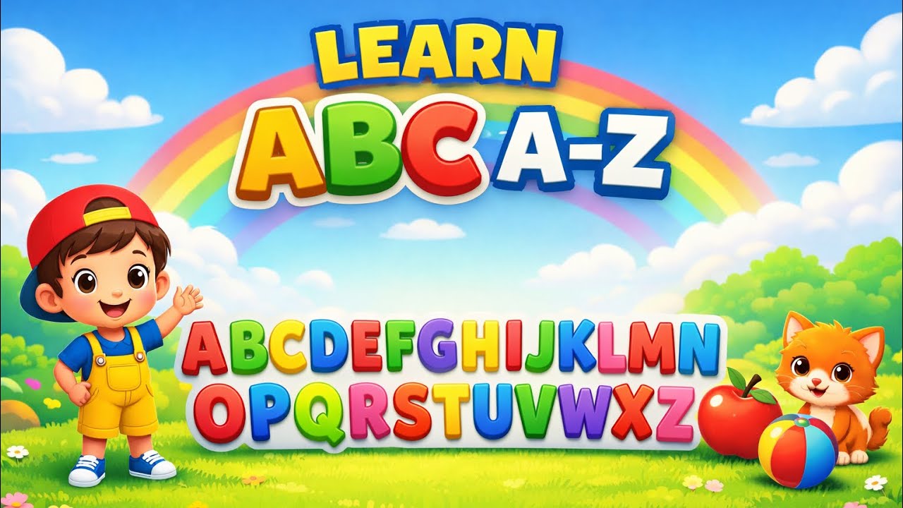 Learn ABC Alphabet A to Z for Toddlers | ABC Learning for Kids | Zoju AI Kids