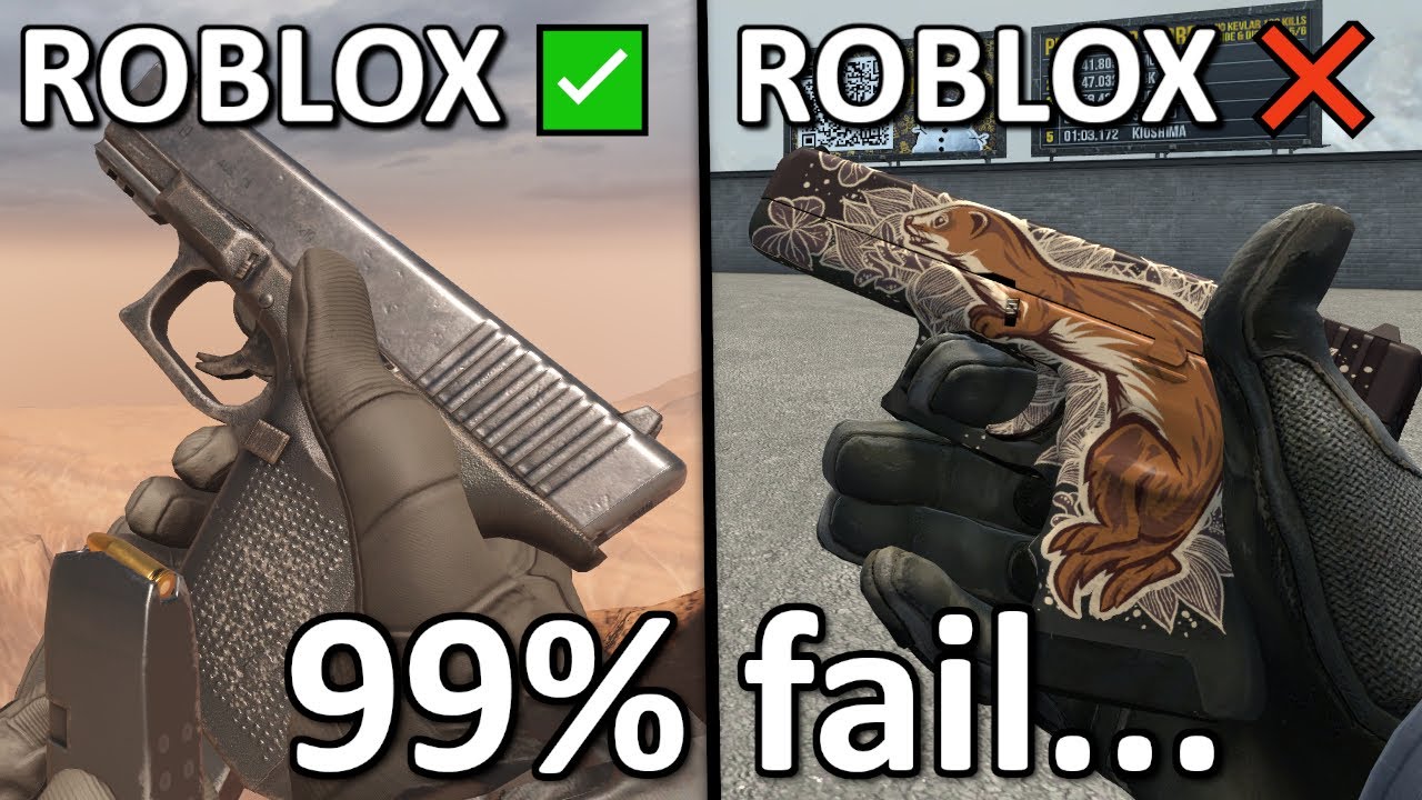 CAN YOU TELL IF THIS IS ROBLOX???