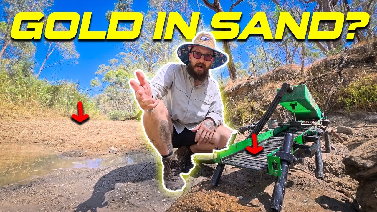 How to Sluice Gold From Sand (Proven Method)