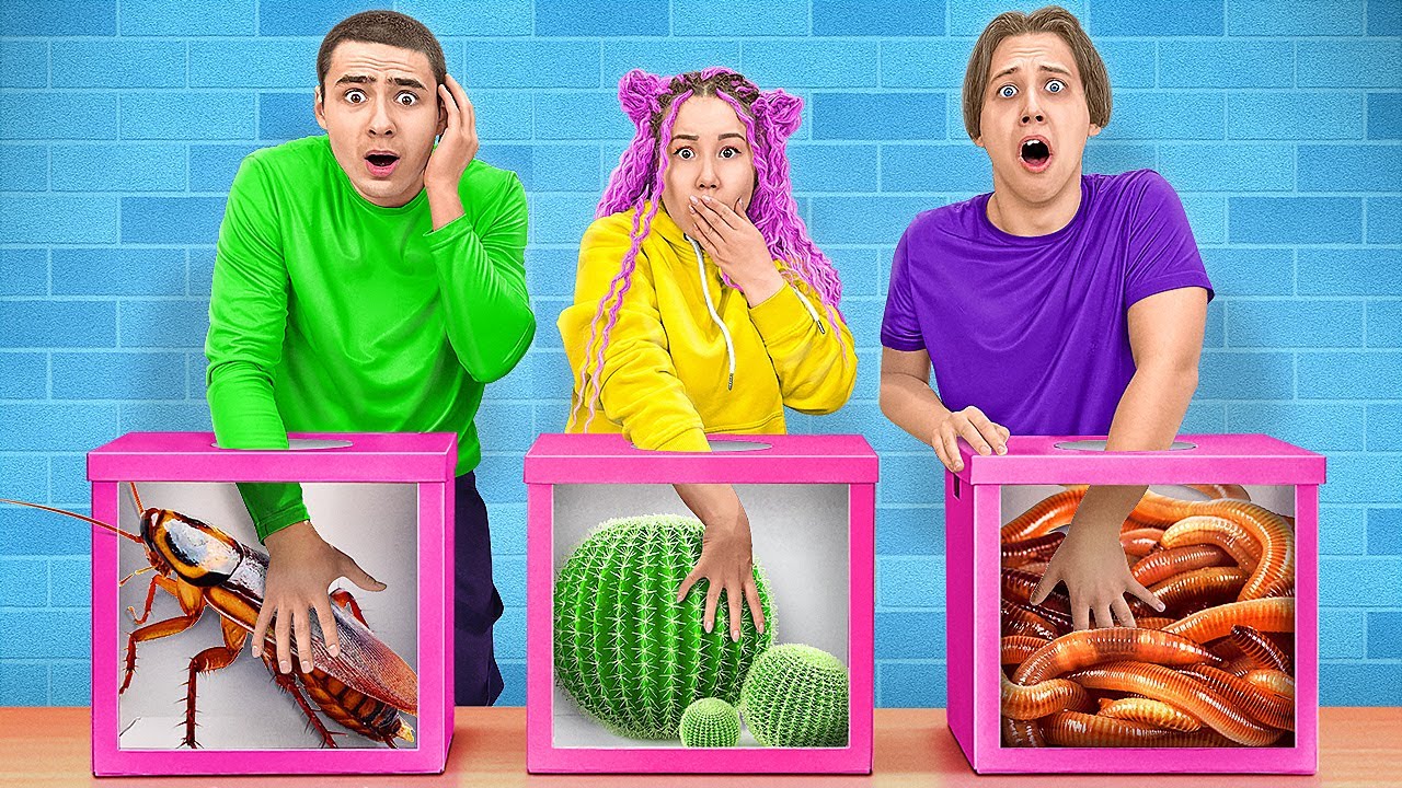 ЧЕЛЛЕНДЖ Выбери Правильную Коробку !