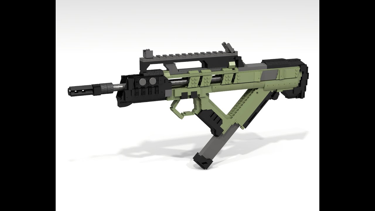 Custom Lego Gun MOC: BO3 Vesper SMG w/ FMJ