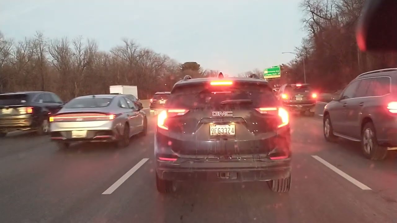 DMV Dashcam | 02/10/2026 | Merge to 95N #traffic #dmv #commute #highway #automobile #trucking
